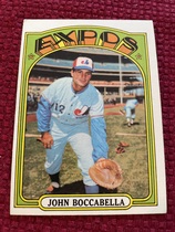 1972 Topps Base Set #159 John Boccabella