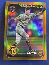 2024 Topps Update Gold Foil #US66 Alek Jacob