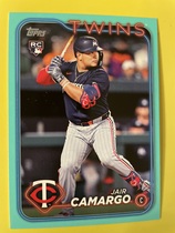 2024 Topps Update Aqua #US314 Jair Camargo
