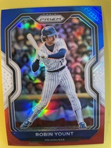 2021 Panini Prizm Red White & Blue Prizm #156 Robin Yount