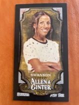 2024 Topps Allen & Ginter Mini Black Border #204 Mallory Swanson