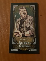 2024 Topps Allen & Ginter Mini Black Border #267 George Rebelo