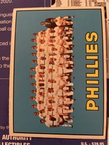 1967 Topps Base Set #102 Phillies Team