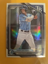 2024 Bowman Chrome Prospects Refractor #BCP-124 Colton Ledbetter