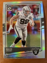 2020 Donruss Optic Holo #53 Maxx Crosby
