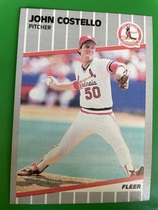 1989 Fleer Base Set #446 John Costello