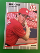 1989 Fleer Base Set #453 Tim Jones