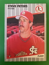 1989 Fleer Base Set #462 Steve Peters