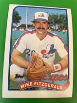 1989 Topps Base Set #23 Mike Fitzgerald