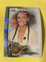 2022 Topps Chrome Allen & Ginter Refractor #258 Malika Andrews