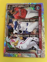 2025 Topps Holo Foil #347 Luis Arraez|Marcell Ozuna|Shohei Ohtani