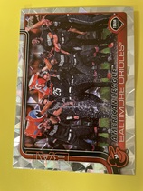 2025 Topps Diamante Foil #170 Baltimore Orioles Team Card