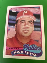 1989 Topps Base Set #74 Nick Leyva