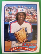 1989 Topps Base Set #73 Pascual Perez