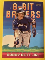 2025 Topps 8-Bit Ballers #8B-8 Bobby Witt Jr.