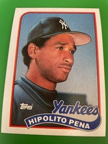 1989 Topps Base Set #109 Hipolito Pena