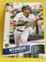 2024 Topps Big League Wrapper Redemption Blue Foil #WR-67 Nick Gonzales