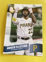 2024 Topps Big League Wrapper Redemption Blue Foil #WR-68 Andrew Mccutchen