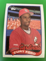 1989 Topps Base Set #132 Curt Ford