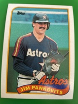 1989 Topps Base Set #153 Jim Pankovits