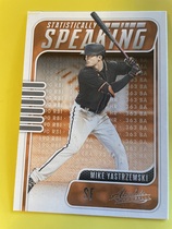 2021 Panini Absolute Statistically Speaking (Retail) #SS-12 Mike Yastrzemski