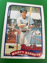 1989 Topps Base Set #155 Marty Barrett