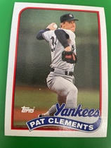 1989 Topps Base Set #159 Pat Clements