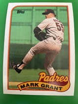 1989 Topps Base Set #178 Mark Grant