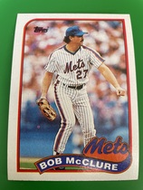 1989 Topps Base Set #182 Bob McClure