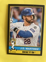 2025 Topps Heritage Black Border #316 J.D. Martinez