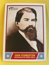 2025 Topps Heritage Notable Americans #NS-60 John Pemberton