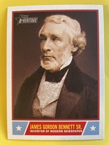 2025 Topps Heritage Notable Americans #NS-79 James Gordon Bennett Sr.