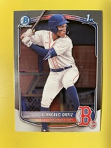 2025 Bowman Chrome Prospects #BCP-61 Dangelo Ortiz