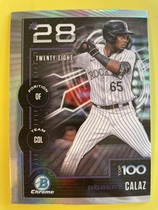 2025 Bowman Chrome Bowman Scouts Top 100 #BTP-28 Robert Calaz