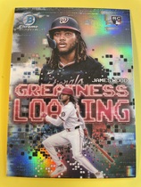 2025 Bowman Chrome Greatness Loading #GL-20 James Wood