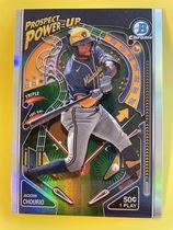 2024 Bowman Chrome Prospect Power Up #PP-6 Jackson Chourio
