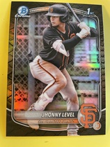 2025 Bowman Chrome Prospects Green Reptilian Refractor #BCP-147 Jhonny Level