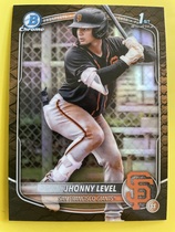2025 Bowman Chrome Prospects Reptilian Refractor #BCP-147 Jhonny Level