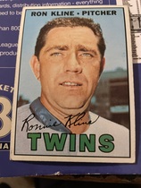 1967 Topps Base Set #133 Ron Kline