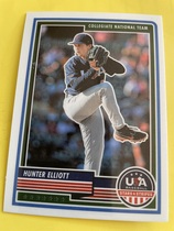 2023 Panini USA Baseball Stars & Stripes (Optichrome) #67 Hunter Elliott