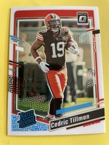 2023 Donruss Optic #224 Cedric Tillman