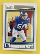 2022 Score Base Set #237 Azeez Ojulari