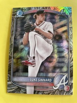 2025 Bowman Chrome Prospects Sunflower Seeds Refractor #BCP-62 Luke Sinnard