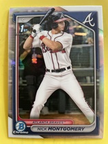 2024 Bowman Chrome Draft Refractor #BDC-129 Nick Montgomery
