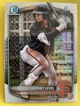 2025 Bowman Chrome Mega Box Prospects (Mojo Refractor) #BCP-147 Jhonny Level