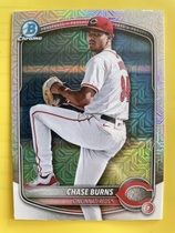 2025 Bowman Chrome Mega Box Prospects (Mojo Refractor) #BCP-122 Chase Burns