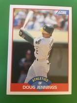 1989 Score Base Set #459 Doug Jennings