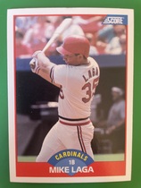 1989 Score Base Set #536 Mike Laga