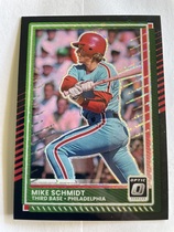 2025 Donruss Optic Black Velocity #82 Mike Schmidt