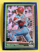2025 Donruss Optic Blue Velocity #82 Mike Schmidt